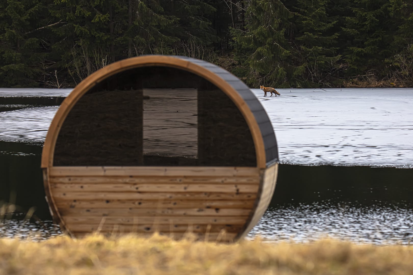 Hekla Barrel Sauna for sale