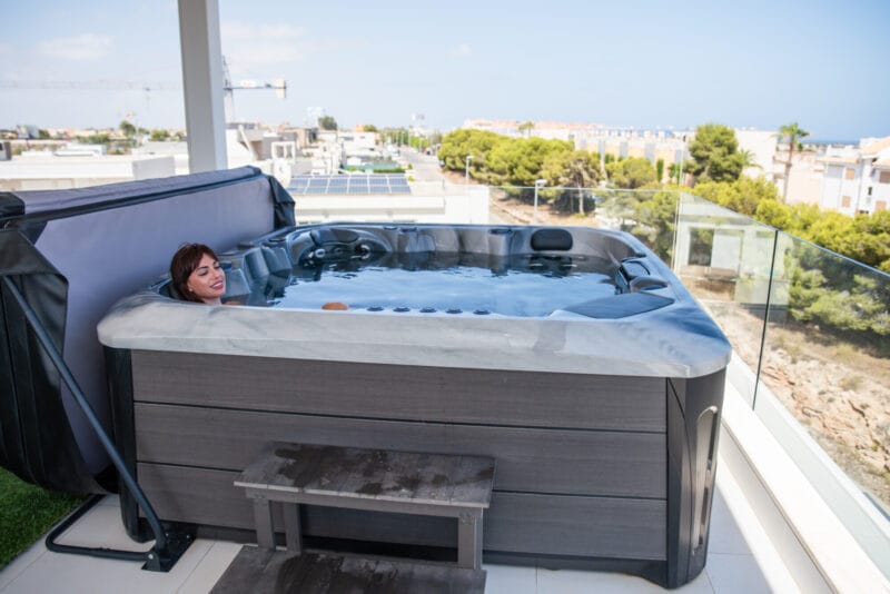 Barcelona hot tub for sale from Platinum Spas