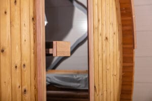 Hekla Barrel Sauna for sale