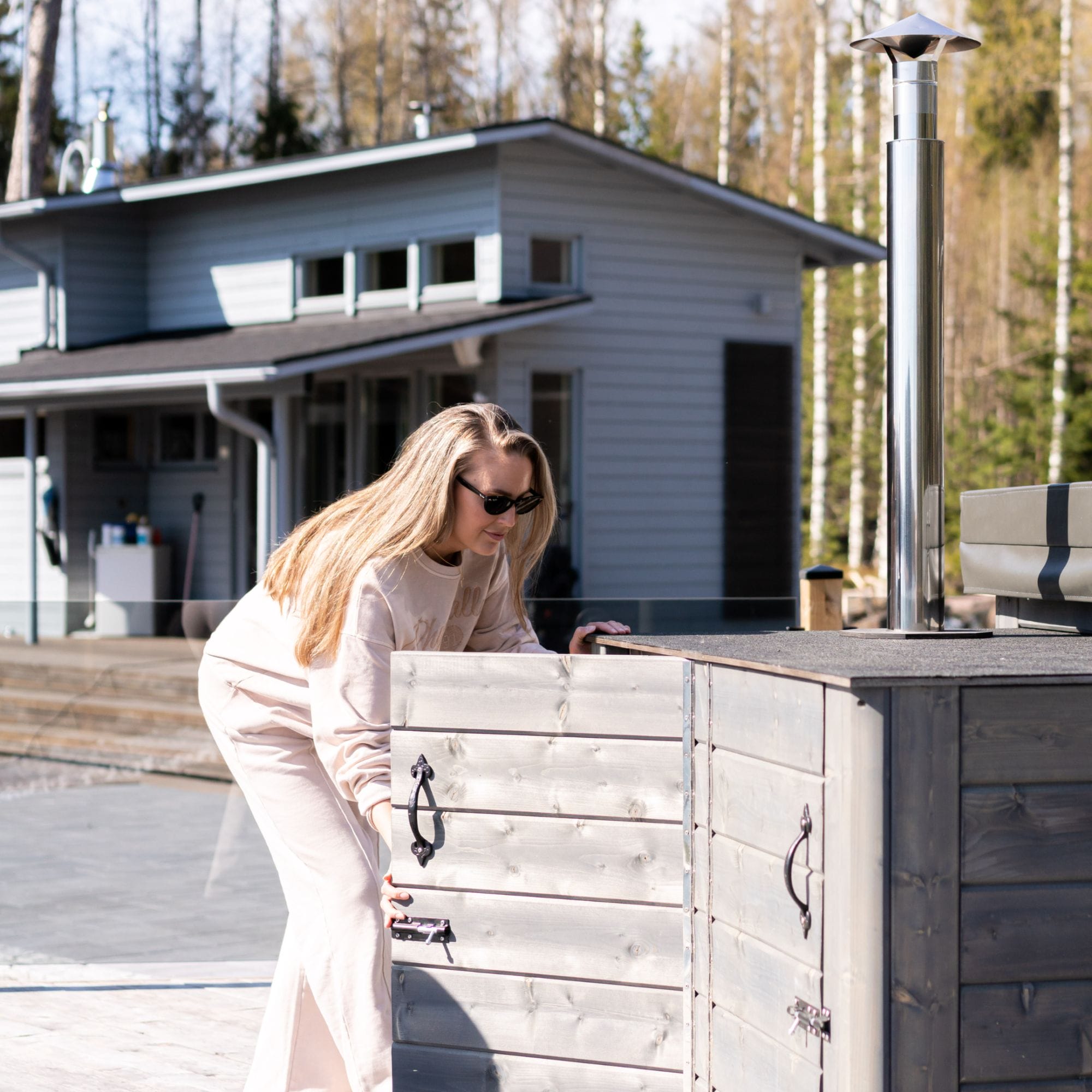 Rexener Diesel Fuelled Hot Tub For sale