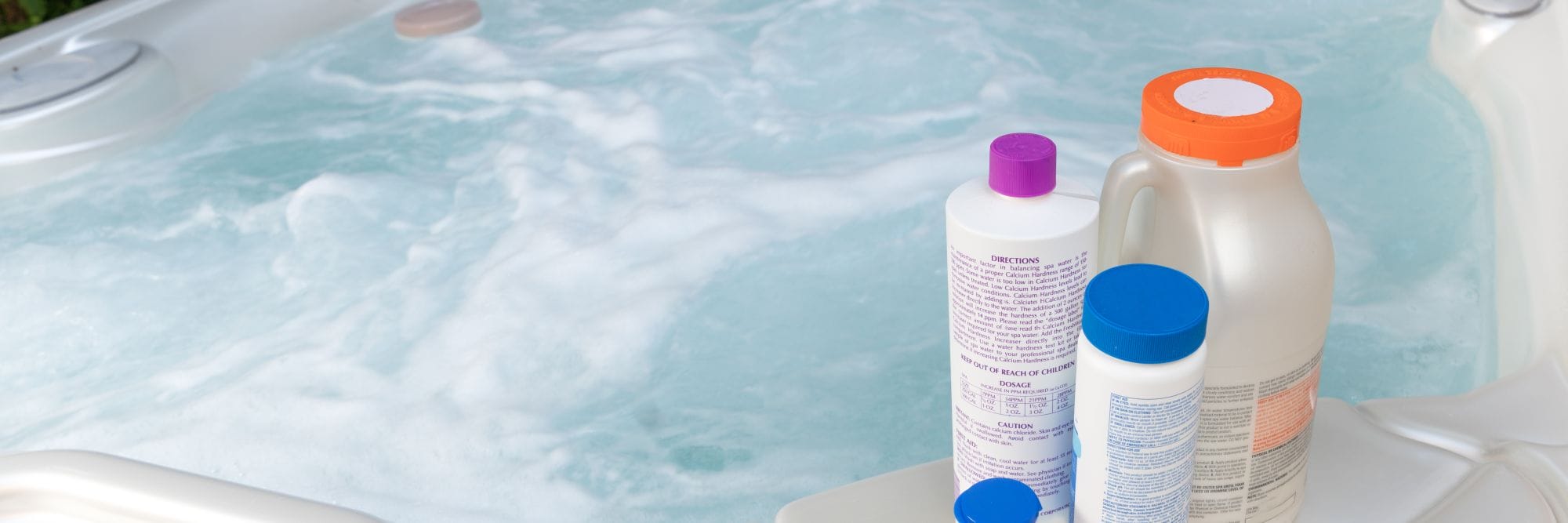 Hot tub and swim spa chemicals for sale