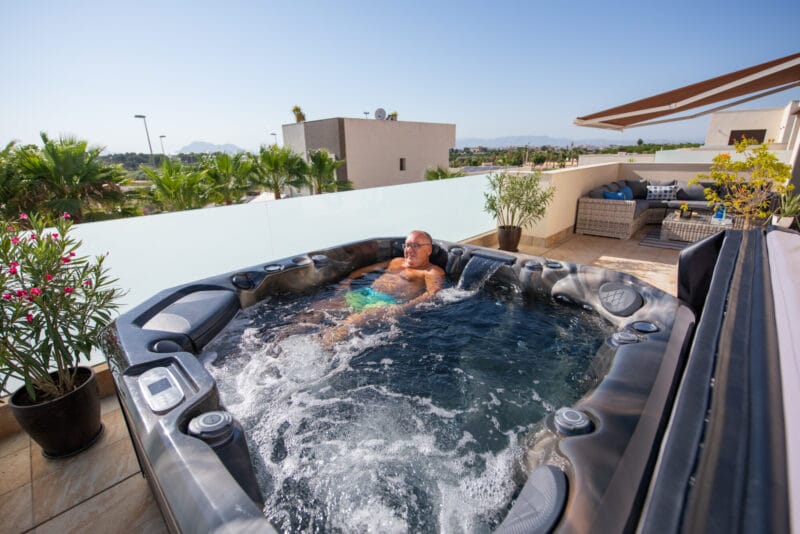 Marseille hot tub for sale by Platinum Spas