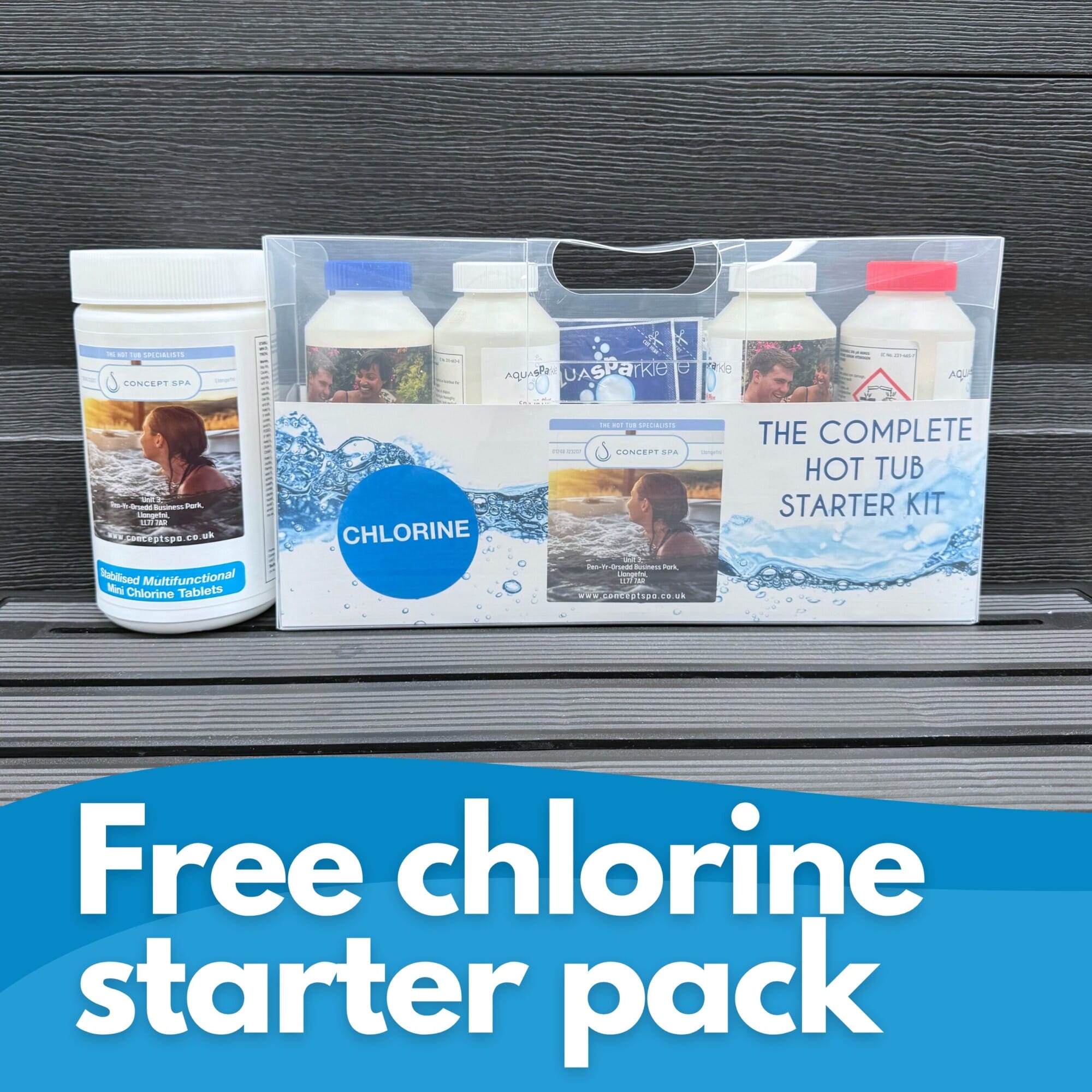 Chlorine starter pack