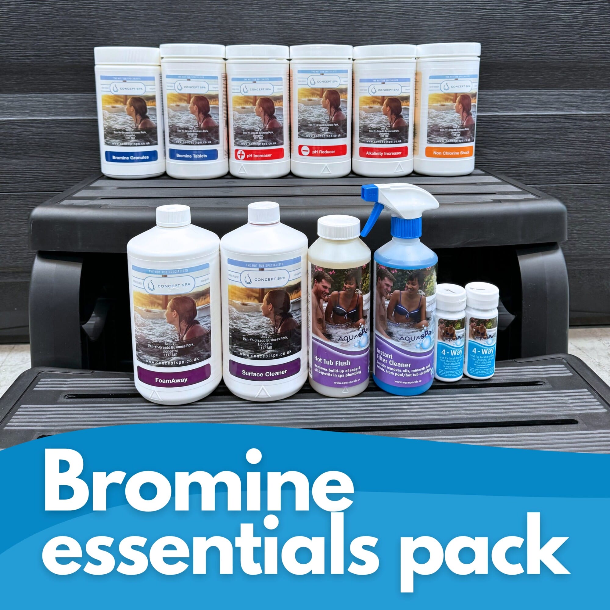 Bromine essentials chemical pack